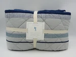 Pottery Barn Kids Dustin Dinosaurs Quilt Blue Multi Twin #9993V. Fixed Price $163.28.