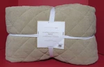 Pottery Barn Teen Alastair Corduroy Quilt, Full Queen 86" X Sand Color Nwt. Fixed Price $134.95.