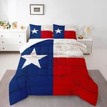 Western Texas Star Bedding Set Vintage Flag Quilt Cowboys Gifts For Men,patch.... Fixed Price $97.93.