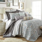 Rome Damask Quilt Set - King And Two Pillow Shams. Fixed Price $101.99.