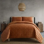 1PC King Indigo Road By Egypt Sherrod Malone Luxe Channeled Velvet Quilt. Fixed Price $48.99.