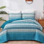 Wongs Boho Bedding Quilt Set Queen King Size All Season Bedspread For Bedroom. Fixed Price $56.25.