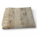 Rachel Ashwell Twin Quilt Simply Shabby Chic Floral Pink Lady Rose Blanket. Fixed Price $64.00.