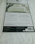 New $130 Wamsutta Cambridge 3-PIECE Full/queen Quilt Set In White/ivory. Fixed Price $42.99.