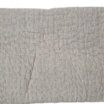 Pottery Barn Cotton Linen Pickstitch Full Queen Quilt Neutral Luxury Bedding New. Fixed Price $169.99.