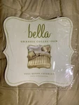 Bella Grasses Collection Coverlet New Full Queen 86X92 Made India. Fixed Price $69.88.