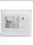 Hotel Collection Full/queen Coverlet Quilted Light Blue. Fixed Price $60.00.
