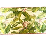 Tommy Bahama Aregada Dock King Quilted Pillow Sham 37X21 Tropical Leaves Red. Fixed Price $15.99.