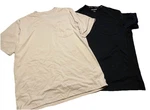 Lincoln Outfitter Men T-shirts (set Of 2) Size Large Black And Stone Preowned. Fixed Price $17.99.