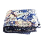 Novica Handmade Spring Kantha Embroidered Cotton Bedspread (twin). Fixed Price $225.92.