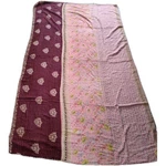Beautiful India Kantha Quilt Handmade Cotton Boho Throw Reversible Delicate. Fixed Price $40.84.