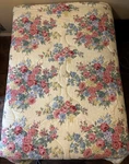 Vtg Springs Industrial Bedding Set Full Double Floral Quilt Shams Bouquet 3PC. Fixed Price $60.00.