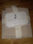Nwt Belle France Beige Button Waffle Standard Size Pillow Sham. Fixed Price $9.99.