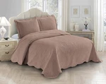 Fancy Linen 3PC Embossed Coverlet Bedspread Set Oversized Solid Floral. Fixed Price $39.27.
