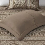 5 Piece Reversible Jacquard Bedspread Set Brown Gold Queen. Fixed Price $188.10.