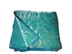 Target Opal House Tufted Velvet Teal Green (1) King/california Quilt 104X90. Fixed Price $184.00.