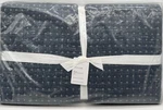 Pottery Barn Arlo Cross Stitch King Quilt Indigo Blue. Fixed Price $185.95.