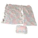 1993 Mattel Barbie Pretty Secrets Replacement Bedding Comforter Bedspread Pillow. Fixed Price $15.99.