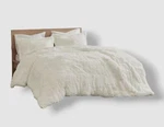 Intelligent Design White Malea Shaggy Faux-fur 3-PC Duvet Cover Set, Full/queen. Fixed Price $32.40.