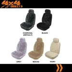 Single 20MM Sheepskin Wool Car Seat Cover For Jeep Wrangler Unlimited. Fixed Price $120.84.