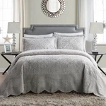 Gray Wasteland Quilt Set (queen) - Vcny. Fixed Price $18.99.