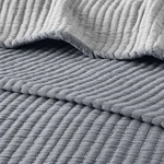 100% Cotton Matelass Quilt Full/queen Reversible All-season Comfort Grey. Fixed Price $52.04.