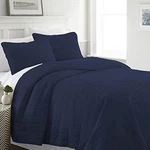 Linen Market Quilt Coverlet Set All Season Microfiber Contemporary Ultra Soft.... Fixed Price $71.00.