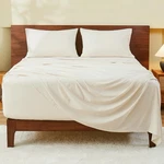 Gokotta 4-PCS King Size Sheets Set, 18"-21" Extra Deep Pocket, Non-slip Elastic. Fixed Price $74.47.