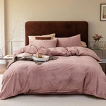 Cottonight Pink Velvet Comforter Set Cal King, Dusty Flannel Bedding Soft. Fixed Price $158.08.