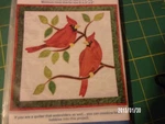Cardinal Crazy Quilt Mini Collections From Anita Gooddesign 2SIZES 25 Designs. Fixed Price $14.00.