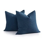 Cocoploceus 26X26 Pillow Covers Set Of Euro Shams Cotton C.... Fixed Price $56.01.