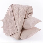 Kasentex Velvet Quilt Luxury Geometric Oversized King Set, Rose Pink. Fixed Price $64.99.