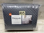 Charter Club Quilted Solid Queen Coverlet & Shams 3PC Set Marble New. Fixed Price $64.99.