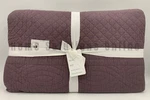 Pottery Barn Heirloom Cotton Scallop Quilt Plum Full Queen #T1010. Fixed Price $248.38.