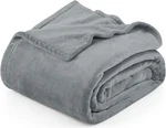 Utopia Bedding Cool Grey Fleece Blanket Queen Size Fuzzy Soft Anti-static Mic.... Fixed Price $36.22.