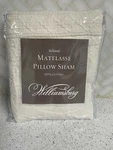 Williamsburg Richmond Matelasse Pillow Sham King. Fixed Price $29.99.