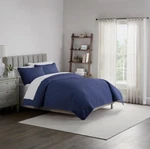 Waverly Navy Medallion Pinsonic 3PC Quilt & Shams Set Full/queen Nip. Fixed Price $89.99.