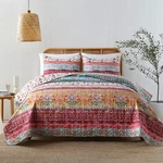Boho Style Quilt Set Reversible Bohemian Full/queen, Mustard Floral. Fixed Price $63.11.