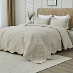 Oversized King Bedspreads 128X120 For Extra Wide Tall Cal Ul.... Fixed Price $98.06.