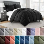 Chezmoi Collection 3-PIECE Down Alternative Comforter Set All Season Bedding. Fixed Price $54.99.