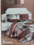 Nanshing Better Life Everly 3 Pc Quilt Set Check Red/white King Size. Fixed Price $49.95.