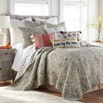 Levtex Home Kassandra 2 Piece Twin Quilt Set Color Taupe New. Fixed Price $95.00.