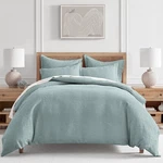 Cloud Waffle Blue Haze King/cal Comforter Set - Levtex Home. Fixed Price $189.99.