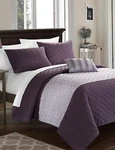 Chic Home Dominic 4 Piece Quilt Set (king Size) New Factory Zip Storage Bag. Fixed Price $85.00.
