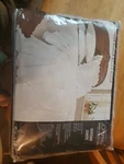 Matelasse Coverlet Full / Double Jc Penneys Scalloped Bedspread New. Fixed Price $75.00.