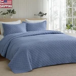 Year Round Comfort Soft Microfiber Quilt Set Durable Elegant Bedding Home Decor. Fixed Price $44.73.
