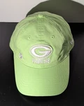 Green Bay Packers Hat Cap Strap Back Women's Irish Clover New Era 9FORTY Nfl. Fixed Price $26.99.