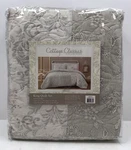 Cottage Classics King Quilt 3 Piece Set & Pillow Shams Brigette - New With Tags. Fixed Price $57.11.