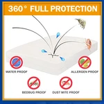 Queen Bed Bug Proof Mattress Protector Softest Polyestr Fabric Zippered. Fixed Price $17.59.