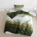 Luxlovery Dark Green Comforter Set King Army And White Bedding Grad.... Fixed Price $109.49.